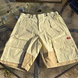 Diesel Panelled Multi-Pocket Cargo Shorts